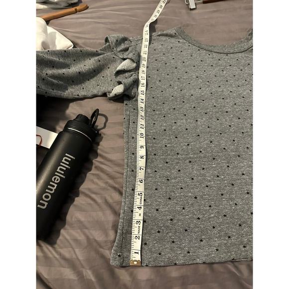 CURRENT/ELLIOTT The Ruffle Sweatshirt Size 2/Medium - Picture 9 of 12